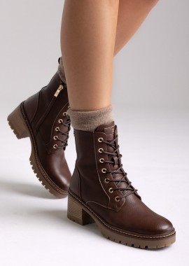 Xti Footwear - Xti Footwear Αρβυλάκια με ραφές - 144454 - Brown Matte