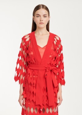 Cutcuutur - Kimono in Red