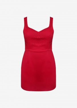 Cutcuutur - Mini Dress in Red
