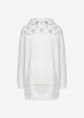 Cutcuutur - Sweatshirt Dress in White