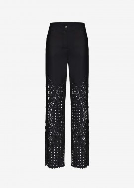 Cutcuutur - Straight Line Pants in Black