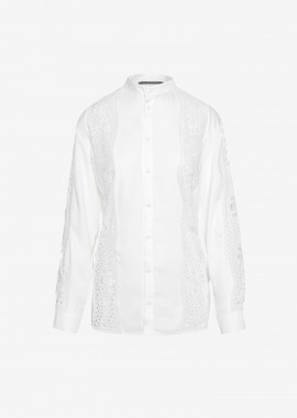 Cutcuutur - Long Sleeved Shirt in White