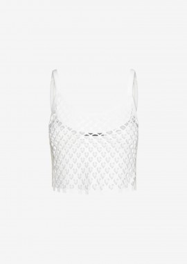 Cropped Top in White