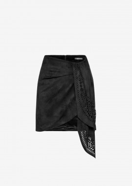 Cutcuutur - Tie-Front Mini Skirt
