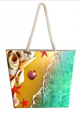 Dimcol - Τσάντα Θαλάσσης Coast 18 40X45 Digital Print 100% Polyester