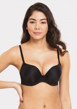 Norddiva - Σουτιεν Double Push Up Basics Norddiva Μαύρο