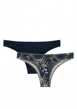 Minerva - Minerva Fimelle Γυναικεία Brazil 2Pack Navy Μπλε 90-81325-839 Μπλε