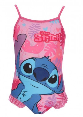 Disney Lilo and Stitch Bliss Παιδικό μαγιό ολόσωμο Ροζ