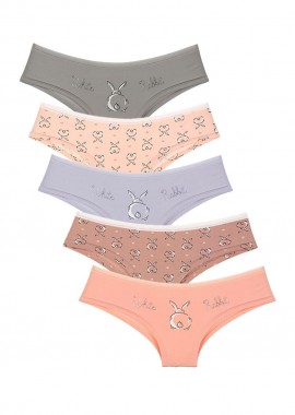 Γυναικείο Hipster Donella Rabbit Σετ 5 Τεμάχια 3971896TG Πολύχρωμα All Colors