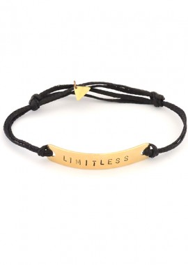 Χειροποίητο Χαραγμένο Βραχιόλι 'Limitless'