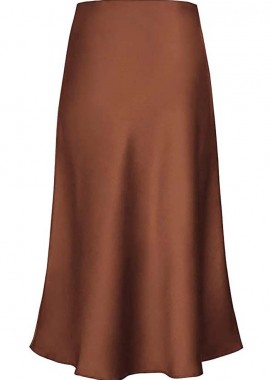 must have σατέν φούστα Julienne brown