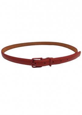 mini leather ζώνη Enzo tabac