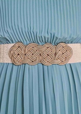 PerfectDress.gr - lurex ελαστική ζώνη Kleo gold