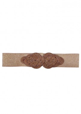 PerfectDress.gr - lurex ελαστική ζώνη Kleo rose gold