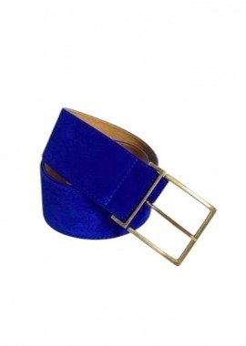 PerfectDress.gr - real leather suede ζώνη Basic ρουά