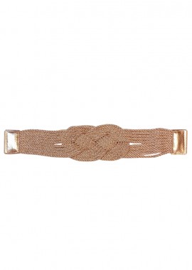 PerfectDress.gr - lurex ελαστική ζώνη Klodia rose gold
