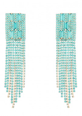 PerfectDress.gr - glam σκουλαρίκια Victoria aqua