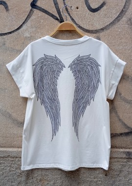 PerfectDress.gr - casual t-shirt Angel λευκό