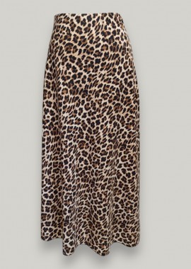 midi φούστα animal print Kate