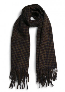 καρό κασκόλ soft Petite Blue Check