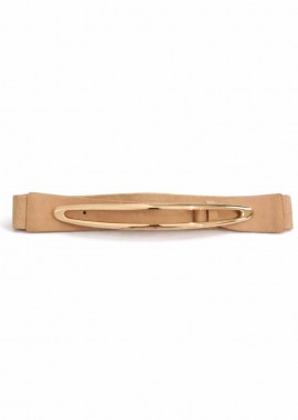 PerfectDress.gr - minimal ελαστική ζώνη Patrizia μπεζ