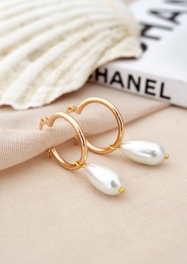 PEARL DROP EARRINGS