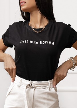 sense-shop - HELL BLACK TSHIRT