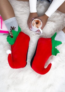 CHRISTMAS ELF SLIPPERS