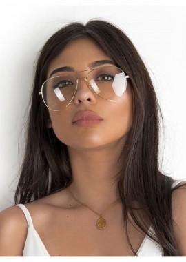 sense-shop - CLEAR GOLD AVIATOR