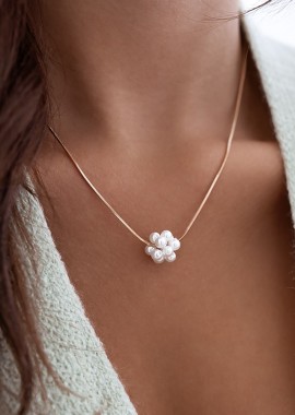sense-shop - ATOM PEARL NECKLACE