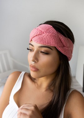 BRAID PINK HEADBAND