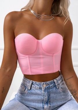 sense-shop - ΡΟΖ BUSTIER - ADIRA