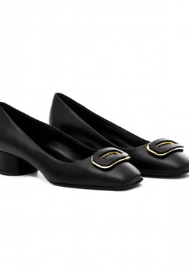 - Δερμάτινες Γόβες Art 18FW35 Black