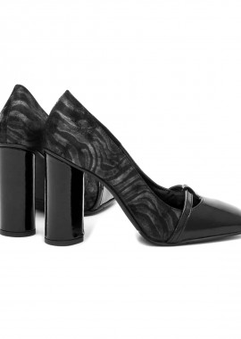 - Δερμάτινες Γόβες Art 18FW101 Black