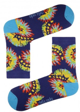 chetic socks - Κάλτσες Aztec μοβ unisex