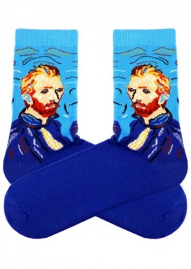 SOU - Κάλτσες με σχέδιο Van Gogh Portrait unisex