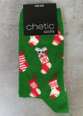 Κάλτσες Christmas πράσινο unisex
