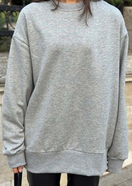 Lucia γυναικείο φούτερ γκρι