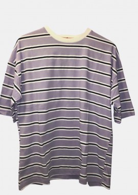 SOU - Bia γυναικείο oversized t-shirt ριγέ