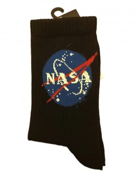 SOU - Κάλτσες nasa unisex μαύρο