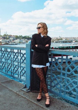 CANDELA γυναίκεια φούστα δαντέλα