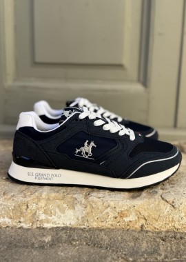 U.S. Grand Polo ανδρικά μπλε navy παπούτσια GPM12180