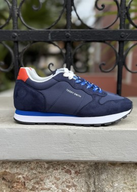 Teddy Smith ανδρικά μπλε sneakers 120162