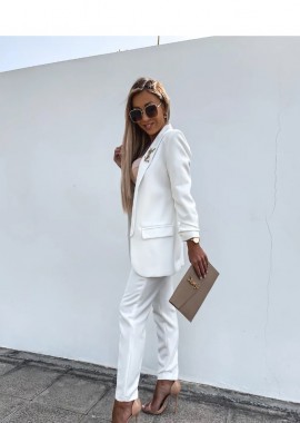Amelie's - Blazer Lija Λευκό