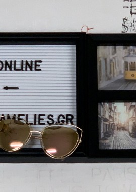 Amelie's - Freda Glasses Ροζ/Χρυσό