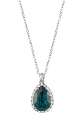 AMOR AMOR - Κολιέ Από Ασήμι 925 Επιπλατινωμένο Με Swarovski EX17002