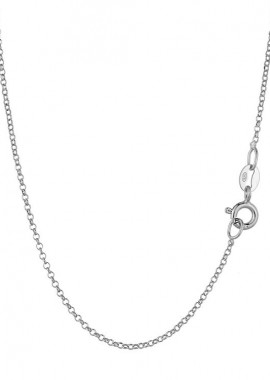 AMOR AMOR - Κολιέ Αλυσίδα Cable Από Ασήμι 925 TA18944 50cm