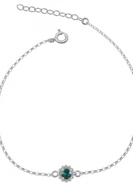 AMOR AMOR - Βραχιόλι Από Ασήμι 925 Επιπλατινωμένο Με Swarovski EX26947