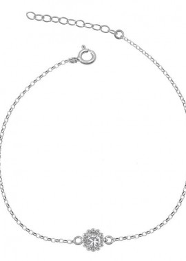 AMOR AMOR - Βραχιόλι Από Ασήμι 925 Επιπλατινωμένο Με Swarovski EX26950