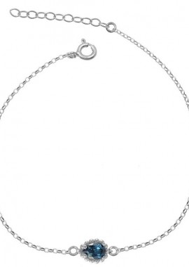 AMOR AMOR - Βραχιόλι Από Ασήμι 925 Επιπλατινωμένο Με Swarovski EX26953